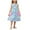 Blue B, variant on Edvintorg Girls Dresses Casual Summer Loose Stretchy A Line Dress Cute Printed Crewneck Sleeveless Tank Sundresses with Pocket Beach Vacation Clothes 3-14 Years