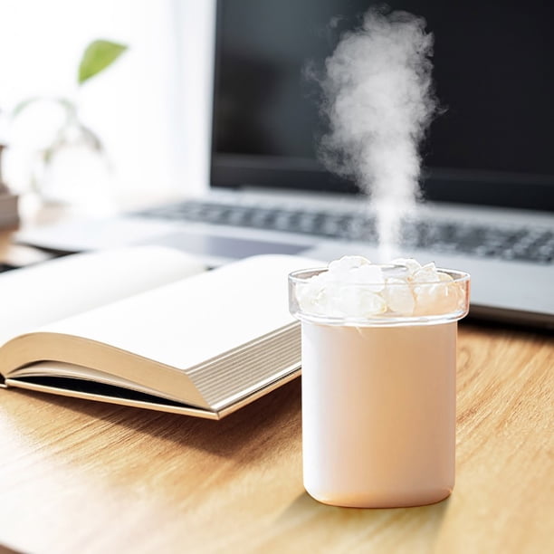 Mini Humidifier 280MLUSB Cool Mist Portable Desktop Humidifier Humidifier Two Misting Modes Quiet For Baby Bedroom Office Home
