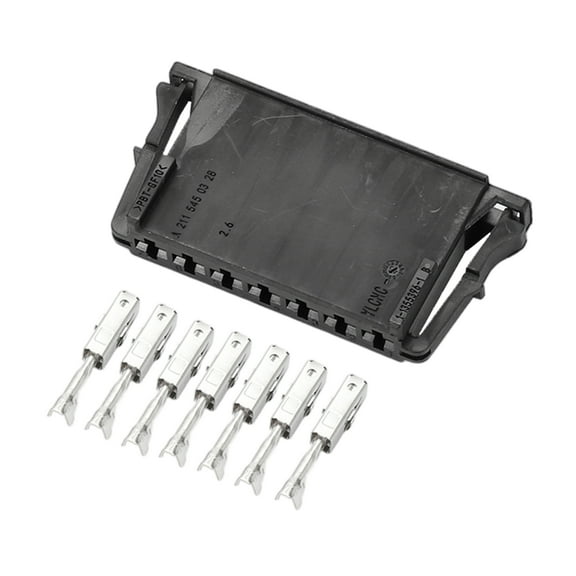 Unique Bargains 7 Pin Rear Tail Lights Connector Plug Waterproof for Mercedes-Benz C-Class W204 No.A2115450328 1 Set