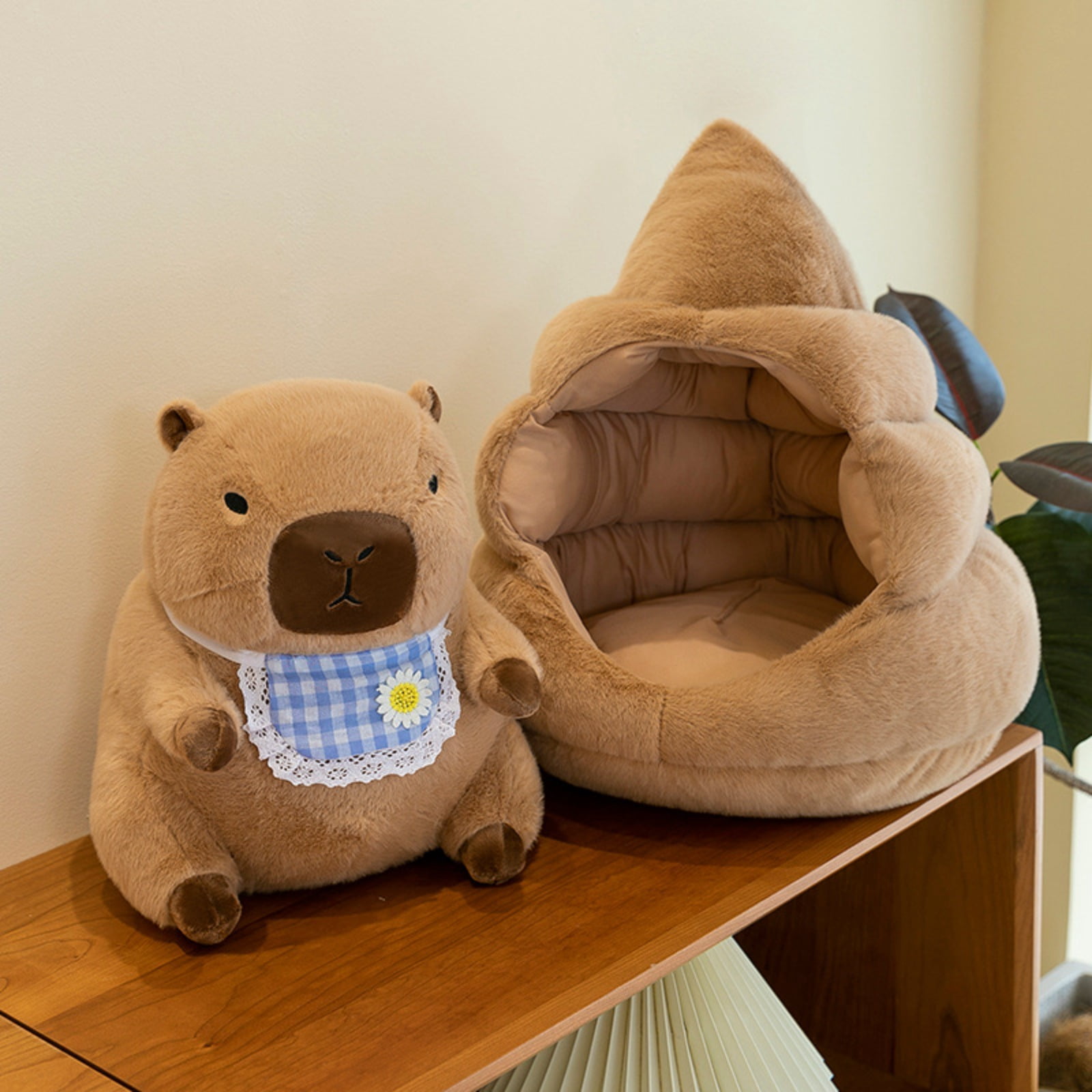 Capybara Plush Toy – Soft Stuffed Animal Doll – Cute Cozy Decorative Plush for Home