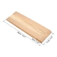 thumbnail image 2 of Unique Bargains 50pcs Kraft Paper Bread Bag with Window, 4.3x1.5x13 inches Long French Bread Bags, Brown, 2 of 7
