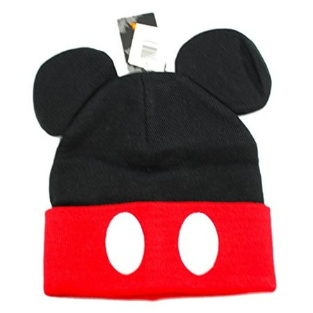 Disney's Mickey Mouse Ears and Pants Buttons Knit Beanie