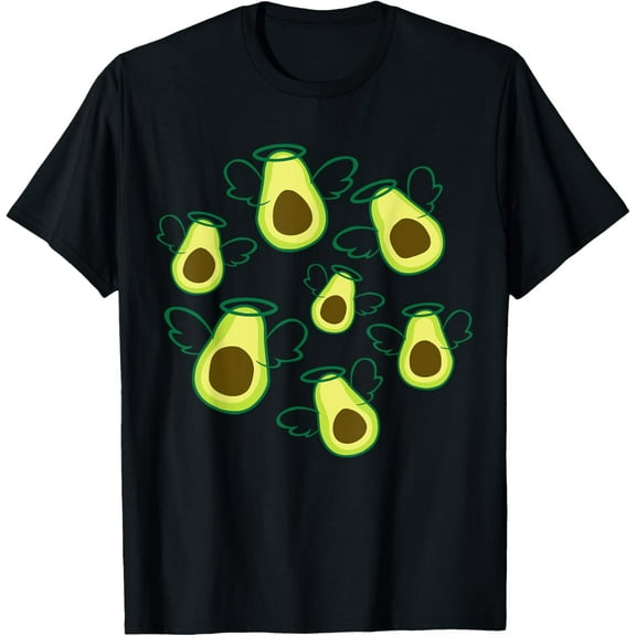 t-shirt Funny Avocado Pun Costume Holy Guacamole Costume T-ShirtMen and women can wear, black T-shirts, gifts. Age: M,L，XL 2XL, 3XL, 4XL