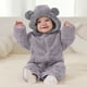 thumbnail image 1 of Traje de oso para bebé, leggings, ropa de lana de invierno para niñas y niños, mono con capucha, traje de nieve, abrigo para niños, 1 of 9