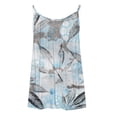 thumbnail image 5 of Boho Tank Tops for Women Summer Casual Loose Fit Spaghetti Strap Pleated Front Scoop Neck Camisole Tanks, 5 of 6