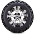 thumbnail image 2 of 12" MODZ® Tempest Golf Cart Wheels and All Terrain Tires + Lift Kit Combo, 2 of 3