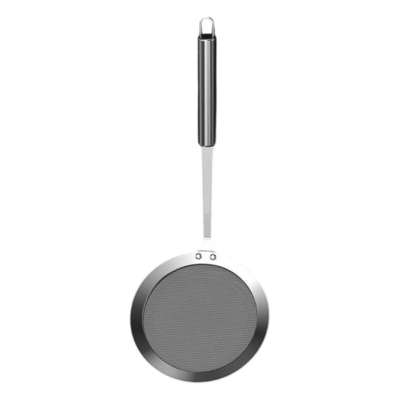 Stainless Steel Fine Mesh Sieve Strainer,Stainless Steel Oil Strainer,Multi-purpose Extra Fine Mesh Hand Held Strainer with Handle, Kitchen Gadget for Oil Filter, Skimming Grease, Foam(33x12x2cm)
