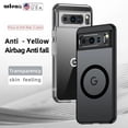 thumbnail image 2 of Funda magnética de moda para Google Pixel 9 Pro 8 Pro 7, funda de cargador inalámbrico de pulido opaco, fundas antigolpes para Pixel7A Pixel8, 2024, 2 of 5