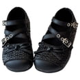 thumbnail image 2 of JTieacloth Girls Sandals Mary Jane Shoes With Bowknot Cute Toddler Casual Comfortable Lightweight Breathable For Little Girls Suitable For Ages 1 10.5 Summer Sandals,Sizes 8 Little Kid(2-2.5 Years), 2 of 5