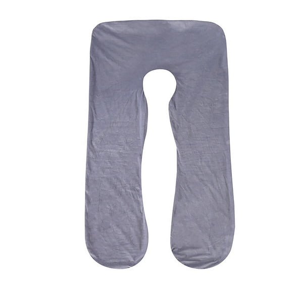 XMMSWDLA Pregnancy Full Body Pillow Cover U-Shaped (Cover Only), Super Soft Pillowcase Replacement Cover for Maternity Pillow, Universal Fit