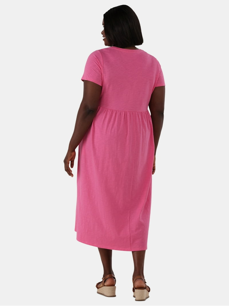 chinese dress ladies Plus Size Emma Tee Shirt Dress