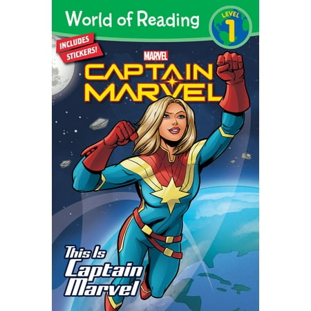 World of Reading This Is Captain Marvel (Level 1) (Best Marvel Comics For Beginners)
