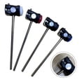 thumbnail image 4 of Gerich 2 Pcs s Universal Rubber Head Bass Kick Drum Beater Hammer for Drum Kit Percussion Part Musical Instrument Replacement Accessories, 4 of 5