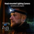 thumbnail image 3 of Night Sights Sports Recorder 1080P Head Mounted Camera Headlamp Camera for Adventurou Activity Photography Recording, 3 of 16