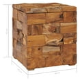 thumbnail image 6 of vidaXL Storage Stool Solid Teak Wood, 6 of 10