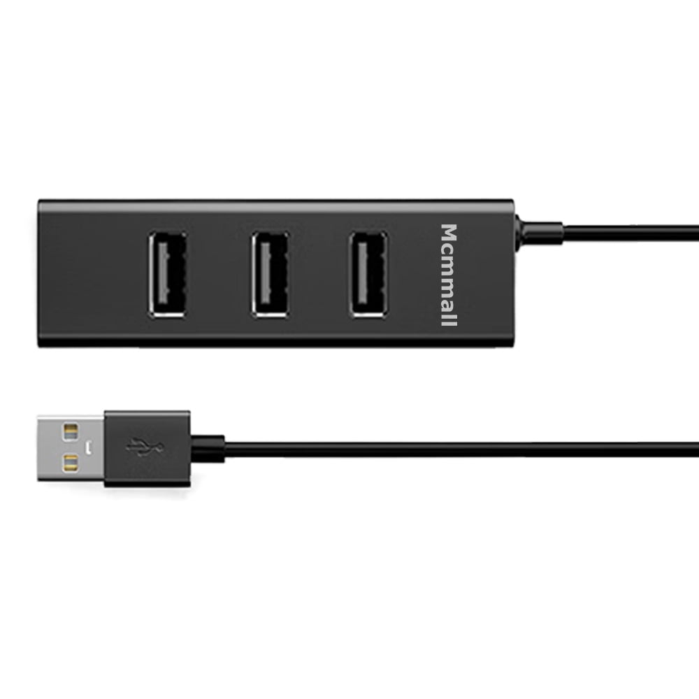 Mcmmall Computer docking stations, 4-Port USB Hub USB Splitter USB Expander for Laptop, Xbox, Flash Drive, HDD, Console, Printer, Camera,Keyborad, Mouse