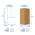 thumbnail image 4 of Refrigerador LG French Door 32 Pies Plata GM90KP, 4 of 6