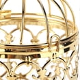 thumbnail image 5 of Candle Lanterns Birdcage Shape Electroplated Gold Retro Ornaments for European Style, 5 of 5