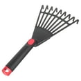 thumbnail image 2 of BERTDOMD Small Leaf Rake with Handle, Plastic Garden Rake Tool for Yard, Lawn, and Outdoor Cleanup, 2 of 6