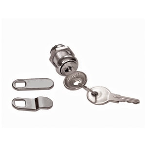 RV Designer L425 Economy Cam Lock Locking - Keyed, 5/8"