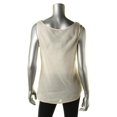thumbnail image 2 of Lafayette 148 New York Womens Metallic Linen Tank Top, 2 of 2
