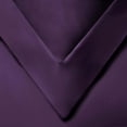 thumbnail image 3 of Superior Cotton Blend 800 Thread Count Duvet Cover Set, King/ California King, Plum, 3 of 4