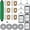 Set C, variant on Mop Pads Compatible with iRobot Roomba Plus 405 Combo and 505 Combo, Fiber Replacement Cloths, 6 Pack