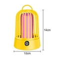 thumbnail image 2 of Trampa para mosquitos recargable por USB, trampa para moscas para insectos para exteriores e interiores, linterna LED, 2 of 6