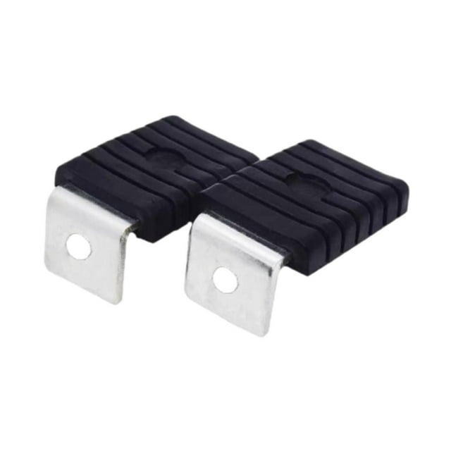 2 pedales traseros para bicicleta, reposapiés plegables, antideslizantes, de liberación rápida, para asiento trasero de bicicleta de montaña,