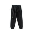 thumbnail image 2 of Babcutegg Kid Boys Pants High Waist Elastic Waist Full Length Kids Clothes Black Size 5, 2 of 5