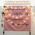 thumbnail image 3 of Photo Crown Light String LED Photo Crown Light String Warm White Light Wall Crown Light String with 80pcs LED Beads Battery Box for Festival Party, 3 of 9
