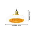 thumbnail image 3 of Lmueinov Ceiling Fan With Lights Enclosed Low Fan Light Ceiling Light With Fan Hidden Electric Fan Delier With Remote Control Clearance, 3 of 6