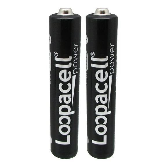 2 Pack Loopacell AAAA Alkaline Batteries