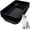 Black, variant on 30 Pack Disposable Cat Litter Boxes, Plastic Leakproof Litter Trays for Cats, Disposable Travel or Temporary Litters Pan for Kittens and Small Pets, 16.7 x 10.5 x 3.4 Inch(Gray)