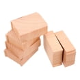 thumbnail image 4 of 6 piezas de elevadores de puente de tren de juguete, soporte de puente de nivel de madera, accesorios para vías de tren de madera, 4 of 6