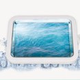 thumbnail image 1 of Ice Cream Maker Pan Rolled Ice Cream Machine  Cold Plate Stainless Steel Ice Maker Pan Ice Maker Pan With Scraper Mini Rolled Ice Cream Yogurt Maker Machine Stainless Steel  Cold, 1 of 8