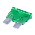 thumbnail image 5 of Vehicle Car 30A 30Amp Green Body Two Blade ATC Fuse 30pcs, 5 of 5