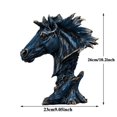 thumbnail image 1 of 1pc Horse Head Ornament Home Sculpture Statue Ornament,cute,kawayi, Simulated Animal Decorations,Thanksgiving Gifts, Desktop Decorations, Valentine's Day Gifts, Birthday Gifts, Shopping Mall Decoratio, 1 of 4