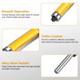 thumbnail image 3 of CSYANXING Flush Trim Router Bit Kit 5 Pieces 1/4” Shank For Laminate Edges AntiKickback Stable Cutting, 3 of 7