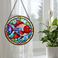 thumbnail image 5 of 89Bloom Cardinal Tetra Window Hanging Stained Glass, Cardinal Tetra Suncatchers for Windows Stained Glass, Fish Stained Glass Suncatcher, 5 of 8