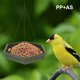 thumbnail image 4 of 2/1 Uds. Bandeja Colgante Para Comedero De Pájaros, 2 En 1, Comedero De Plataforma De Plástico Para Pájaros, Comedero Para Baño De Pájaros, Bandeja Para Semillas, Estación De Alimentación Para Pájaros Muyoka Hogar, 4 of 6