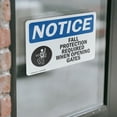 thumbnail image 4 of (2 Pack) Fall Protection Required When Sign, 4 of 7