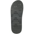 thumbnail image 3 of George Men's Water-Friendly Flip Flop Slipper, Open Toe Black, 11/12, 3 of 4