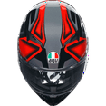 thumbnail image 5 of AGV K3 Compound Motorcycle Helmet Black/Red XL, 5 of 5