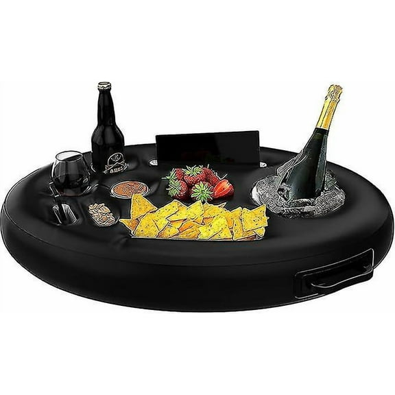 Floating Drink Holder For Pool, Hot Tub Accessories For Adults Party,floating Pool Tray For Food And Drinks For Swimming Pool Party