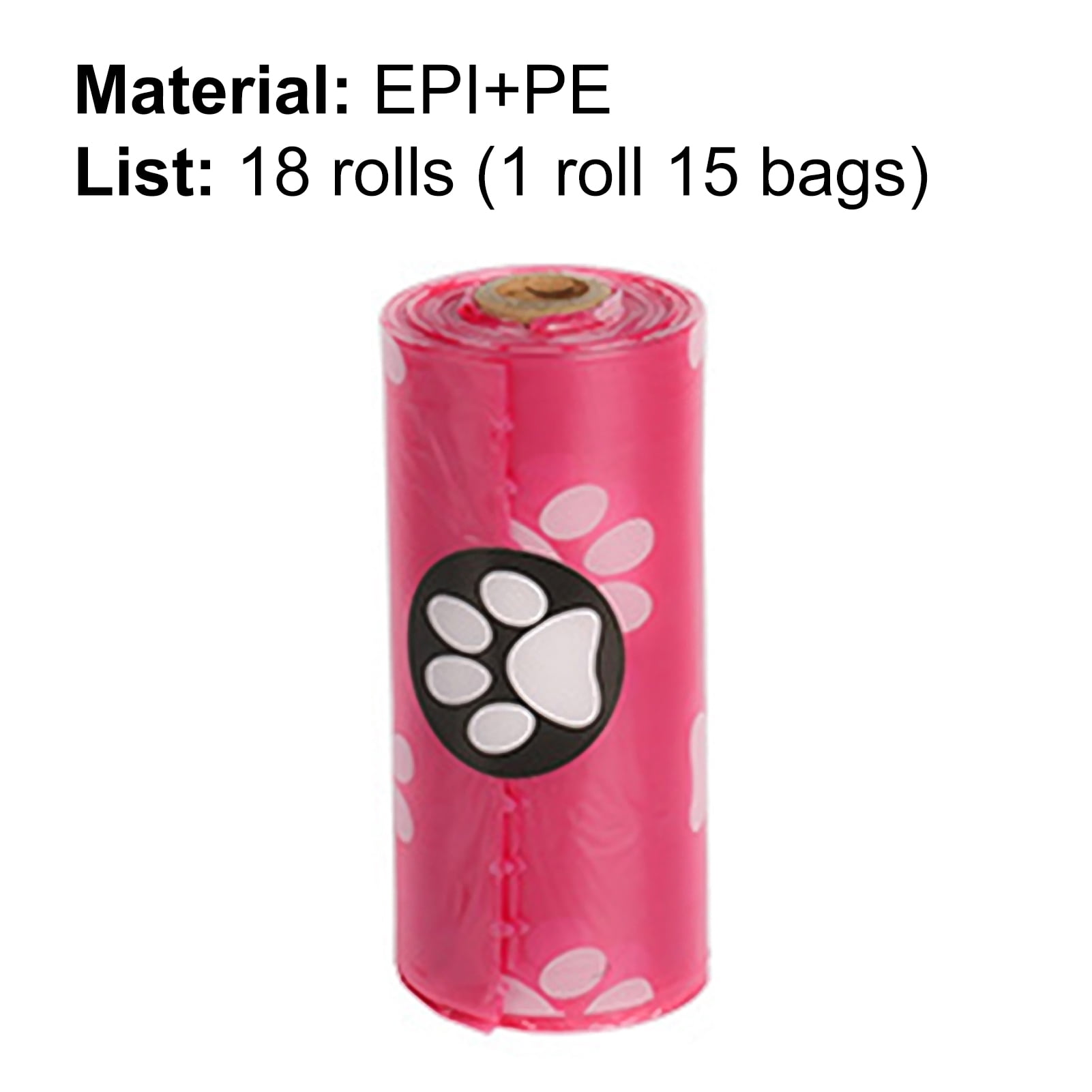 Meidiya 18 Rolls Dog Poop Bags(270 Count),Extra Thick and Strong Poop Bags for Dogs,Leak Proof Eco-Friendly Dog Waste Disposal Bags Refill Rolls,15 Doggy Bags Per Roll