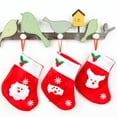 thumbnail image 3 of ESULOMP Christmas Decorations Savings! Christmas Socks Gift Bags Christmas Decorations Ornaments Christmas Santa Claus Snowman Socks Candy Bag, 3 of 3