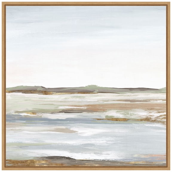 Amanti Art Vastness I (Landscape) Framed Canvas Wall Art Print