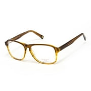 Gant Hollis Rectangular Eyeglass Frames 54mm Amber