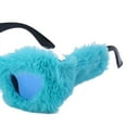 thumbnail image 2 of Gafas de sol Felpa Fuzzy Cat Eye Perfecl para mujer Lindo Versátil Suave Cómodo Azul, 2 of 8